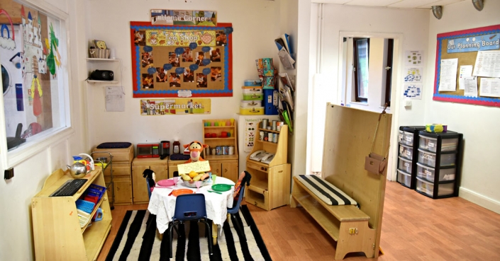 Photograph showing one of our well-equipped rooms at Treetops Nursery in Willesden, NW10