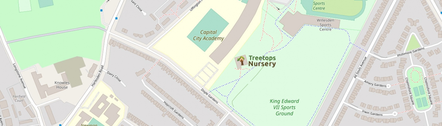Contact Treetops Nursery, Willesden, NW10; call, get directions etc.