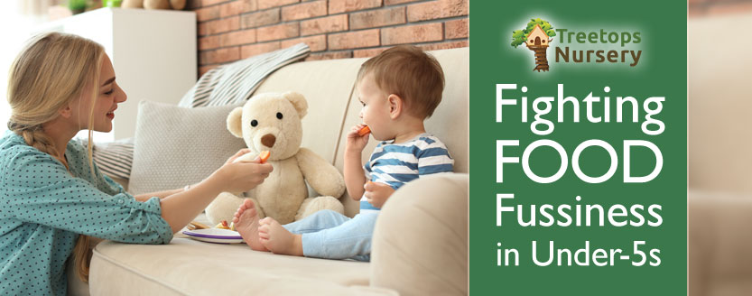 Fighting food fussiness in under-5s. How to encourage toddlers to eat