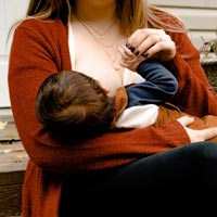 Breastfeeding also benefits mothers